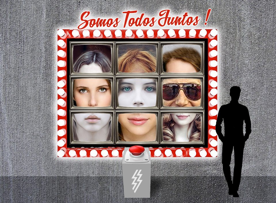 painel interativo somos todos juntos